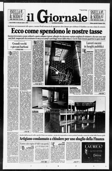 Il giornale : quotidiano del mattino